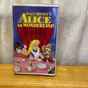 Alice in Wonderland!!! Disney, Vintage VHS